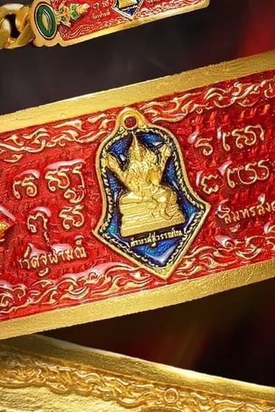 เลสข้อมือท้าวเวสสุวรรณโณ รุ่น “ธนบดีรุ่นแรก” วัดจุฬามณี ๒๕๖๕