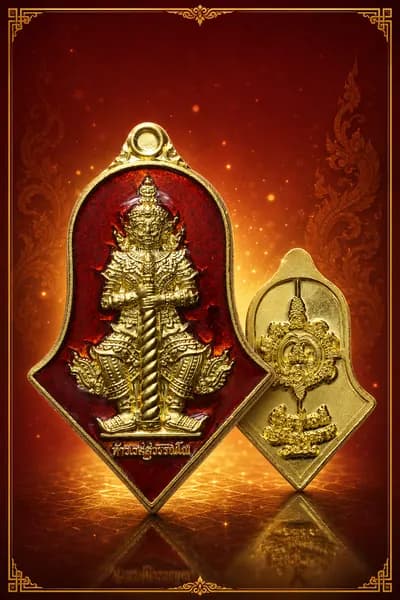 เหรียญจำปีจิ๋ว ท้าวเวสสุวรรณโณ ฉลองอายุวัฒนมงคล ครบ ๖๘ ปี หลวงพ่ออิฏฐ์ วัดจุฬามณี ๒๕๖๗