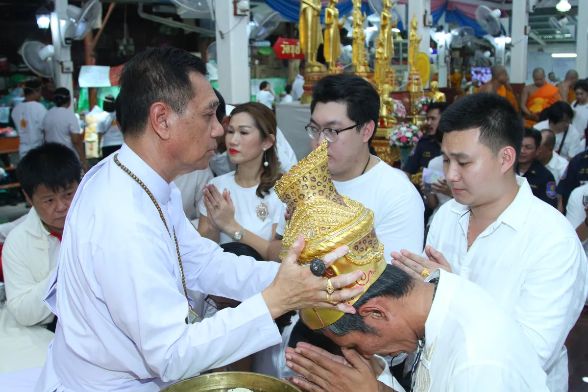 พิธีไหว้ครูบูรพาจารย์ วัดจุฬามณี ประจำปี ๒๕๖๐