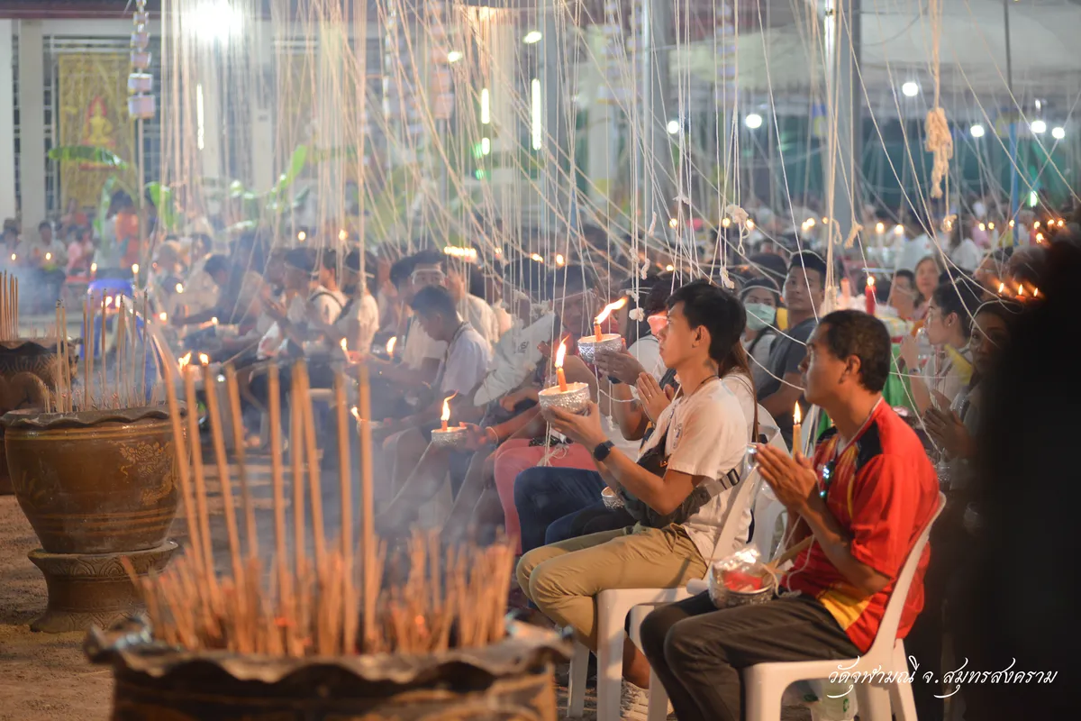 พิธีสวดนพเคราะห์ วัดจุฬามณี ปี ๒๕๖๒