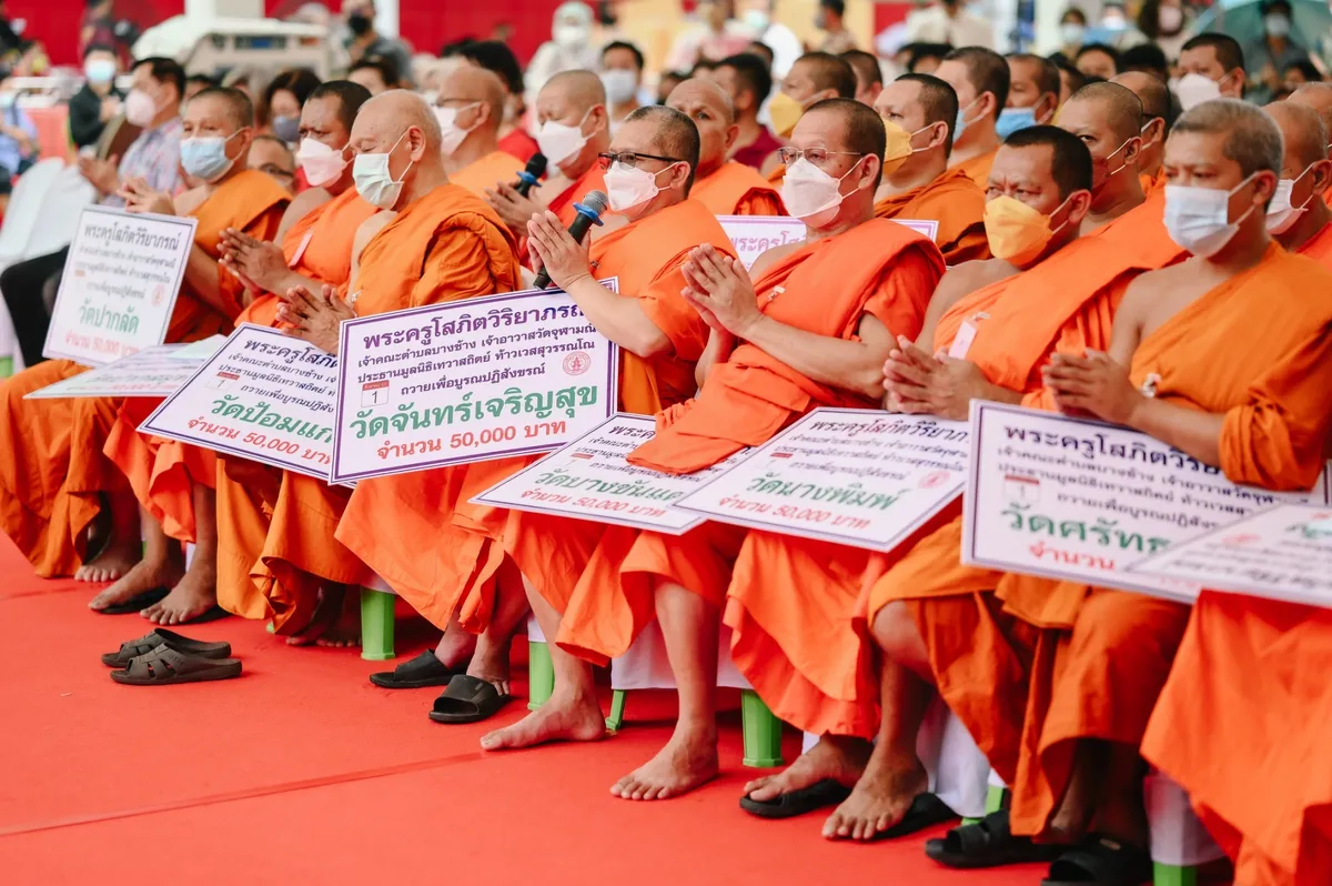 พิธีบำเพ็ญกุศลฉลองอายุวัฒนมงคล ๖๖ ปี หลวงพ่ออิฏฐ์ ภทฺทจาโร วัดจุฬามณี ปี ๒๕๖๕