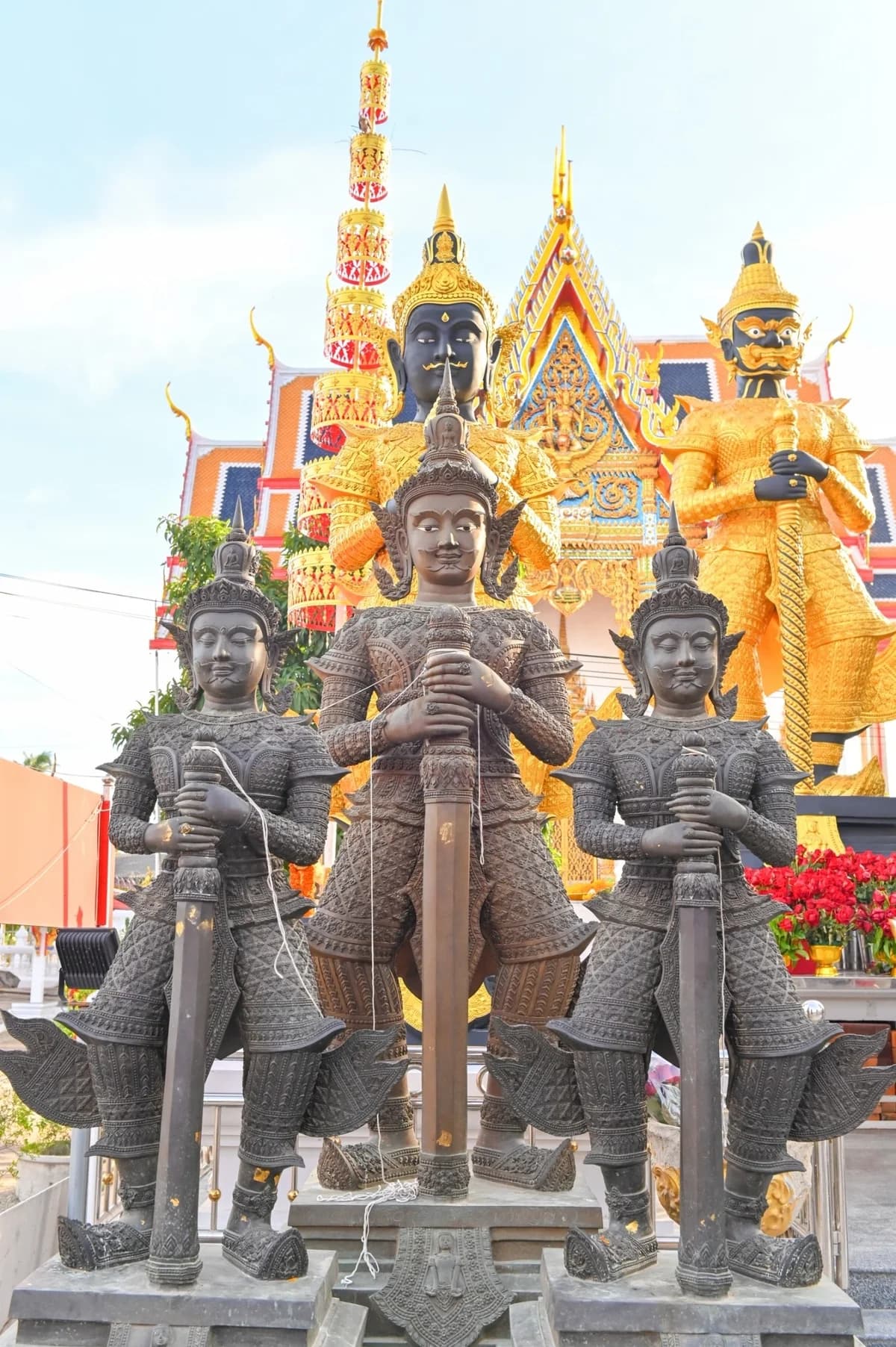 องค์ท้าวเวสสุวรรณโณ วัดจุฬามณี
