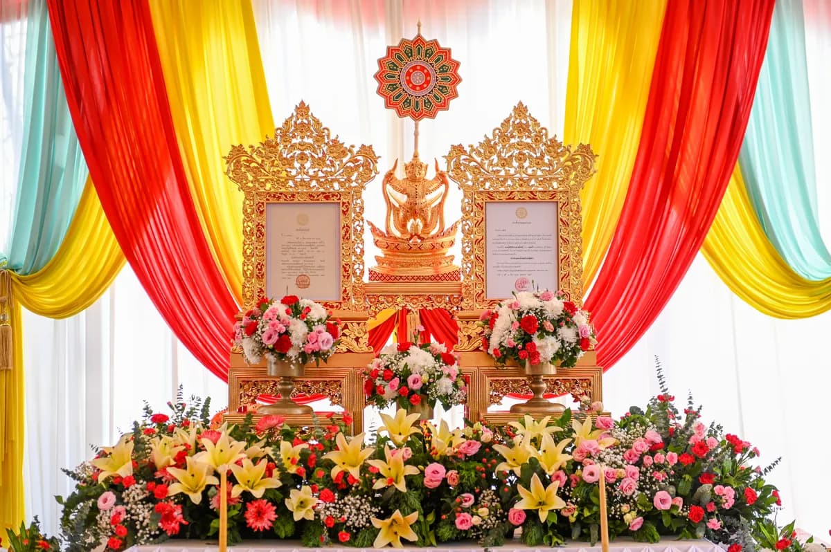 พิธีฉลองตราตั้ง–พัดยศ เจ้าคณะอำเภออัมพวา และทำบุญ ๓๔ ปี ดำรงตำแหน่งเจ้าอาวาสวัดจุฬามณี ปี ๒๕๖๖