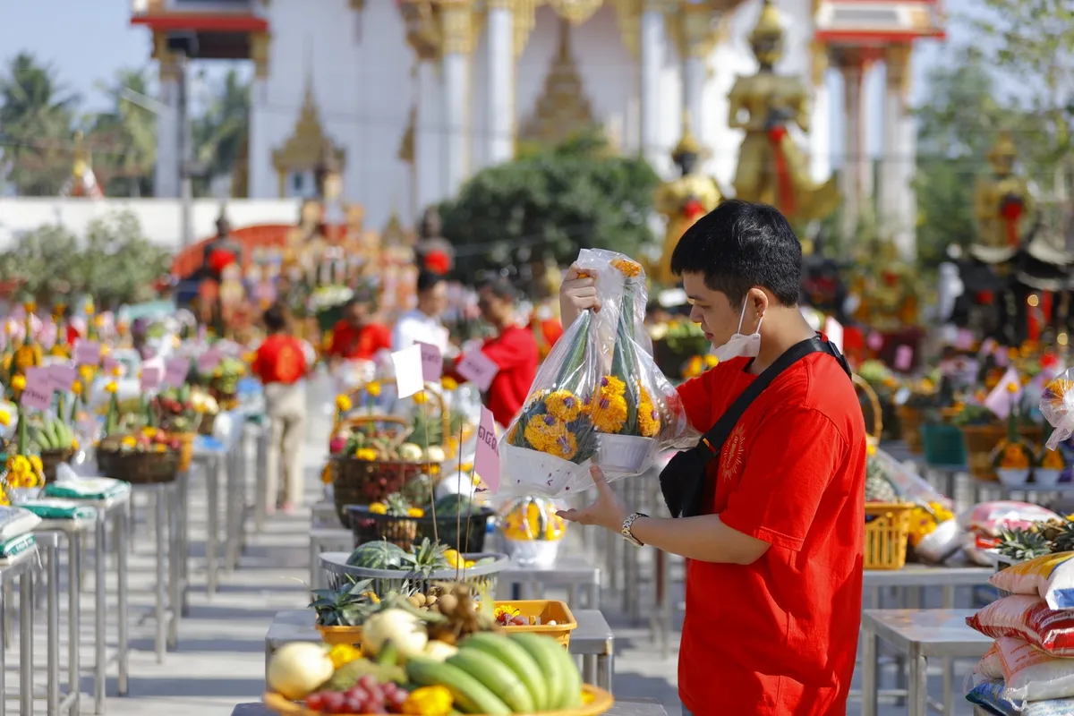พิธีบวงสรวงใหญ่ท้าวเวสสุวรรณโณ ครั้งที่ ๔ วัดจุฬามณี ปี ๒๕๖๖