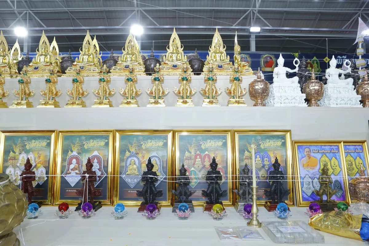 พิธีพุทธาภิเษกวัตถุมงคล รุ่น “ปู่ให้รวย” วัดจุฬามณี ปี ๒๕๖๖