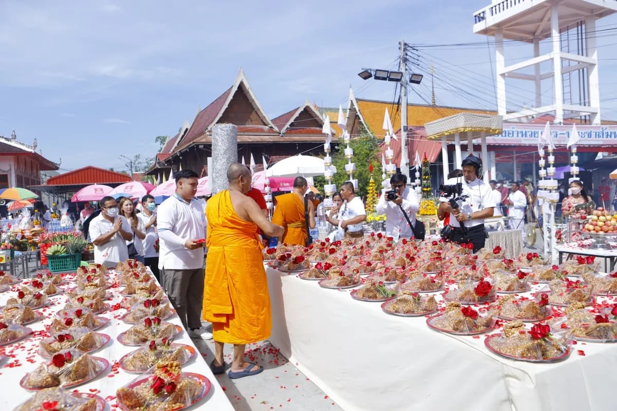 พิธีบวงสรวงสมโภช ครบ ๓๔ ปี แห่งการประดิษฐานองค์เทวสุวรรณพรหมาสูติเทพ และท้าวเวสสุวรรณโณ ปี ๒๕๖๖