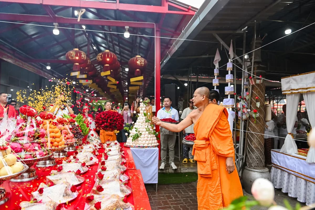 พิธีบวงสรวงสมโภช ครบ ๓๕ ปี แห่งการประดิษฐานองค์เทวสุวรรณพรหมาสูติเทพและองค์ท้าวกุเวรเทพบุตร และพิธีมหามงคลเททองหล่อพระ ปี ๒๕๖๗