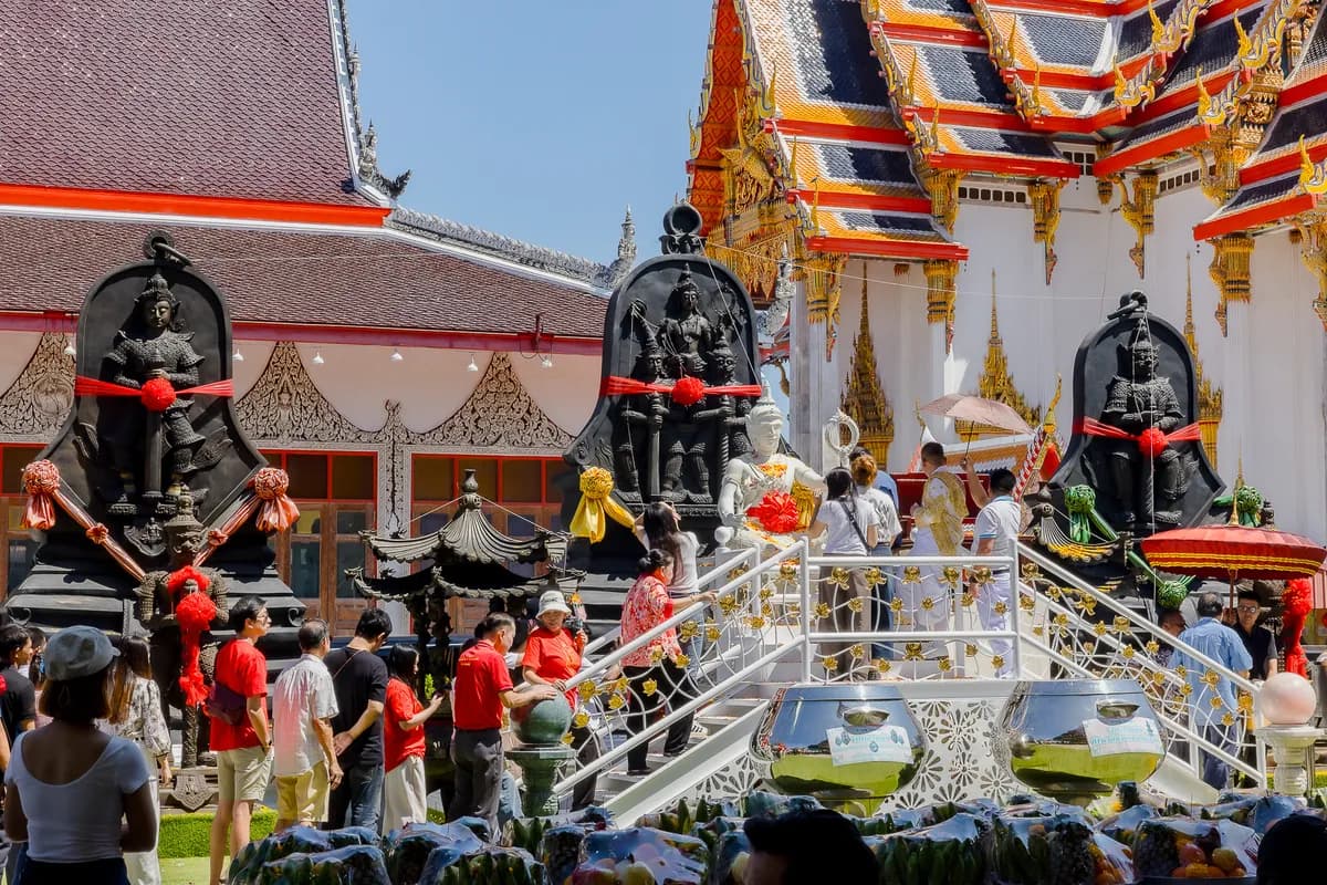 พิธีบวงสรวงใหญ่ ครั้งที่ ๗ ท้าวเวสสุวรรณโณ วัดจุฬามณี ปี ๒๕๖๙