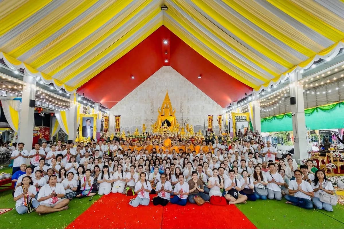 พิธีบูชาครู-ครอบครูบูรพาจารย์ วัดจุฬามณี