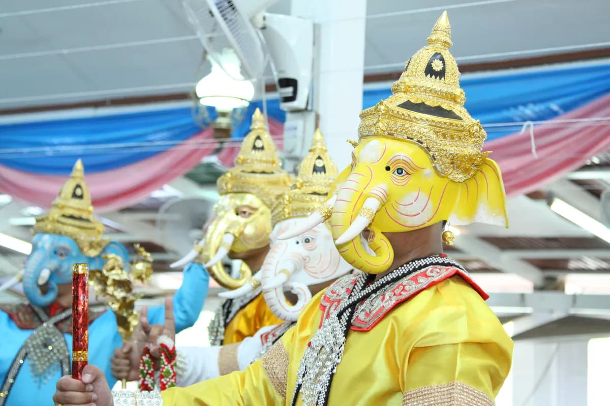 พิธีไหว้ครูบูรพาจารย์ วัดจุฬามณี ประจำปี ๒๕๕๙