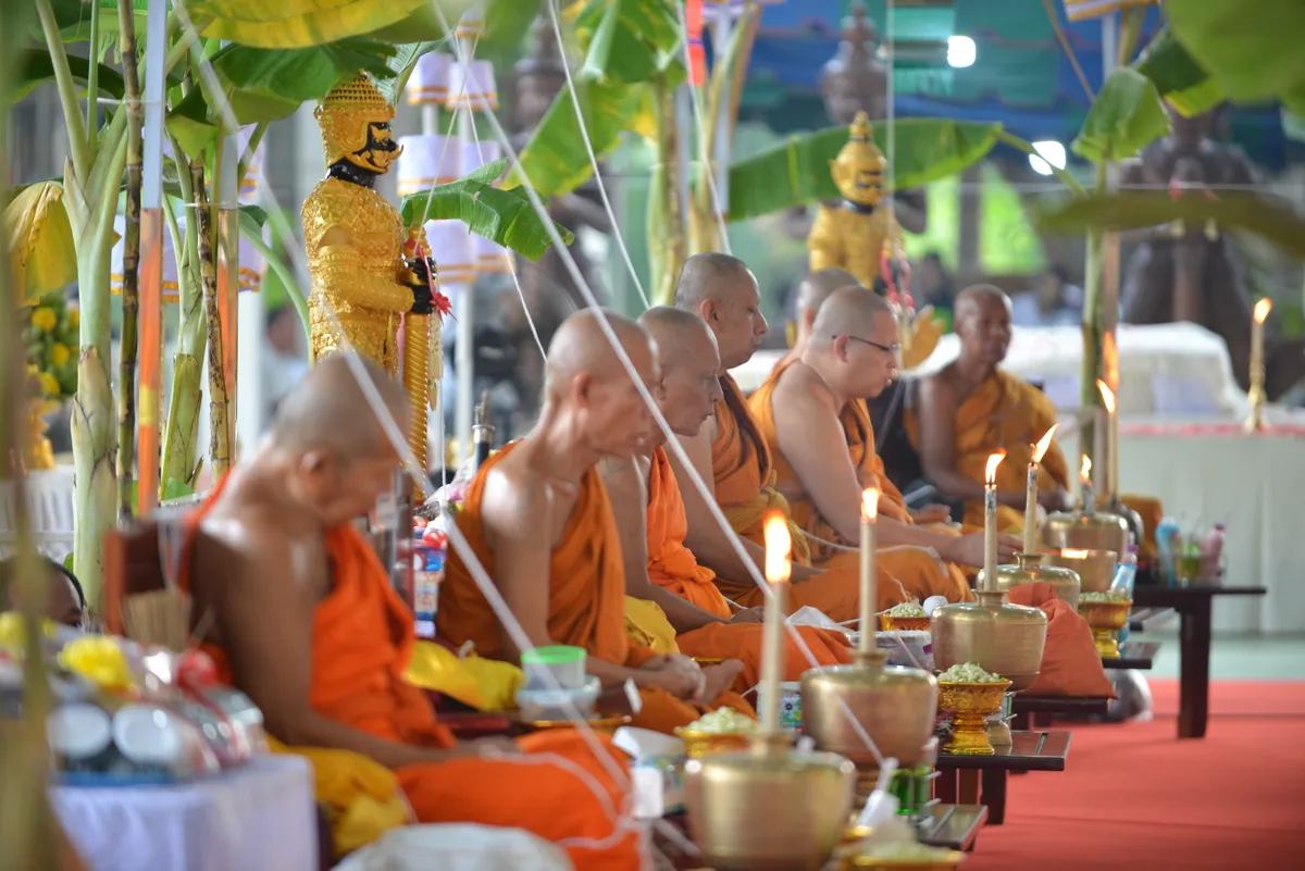 พิธีพุทธาภิเษกเหรียญท้าวเวสสุวรรณโณ จตุมหาราชิกา รุ่นเศรษฐีมหาจักรพรรดิ วัดจุฬามณี ปี ๒๕๖๒