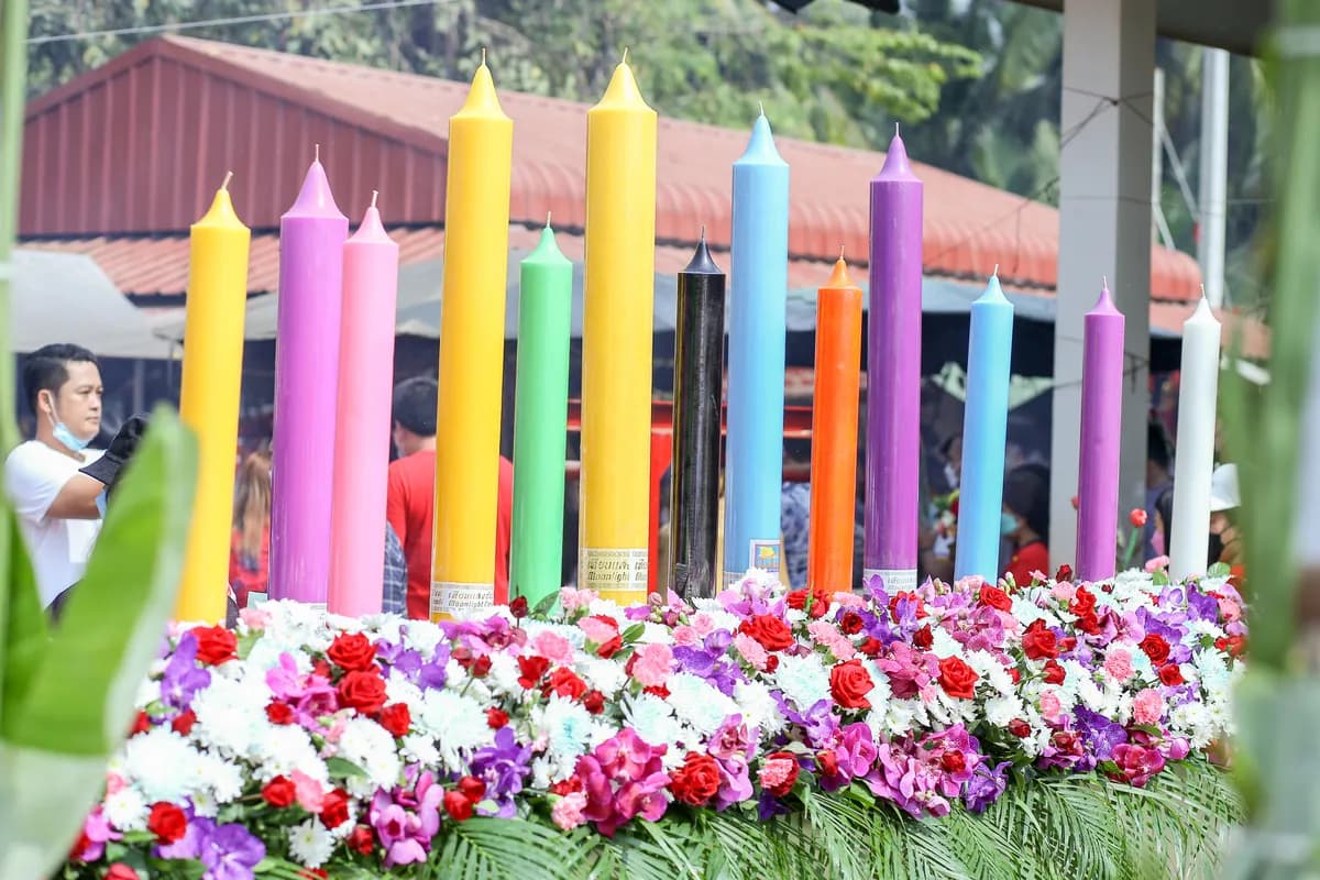 พิธีสวดนพเคราะห์และพุทธาภิเษกวัตถุมงคล วัดจุฬามณี ปี ๒๕๖๔