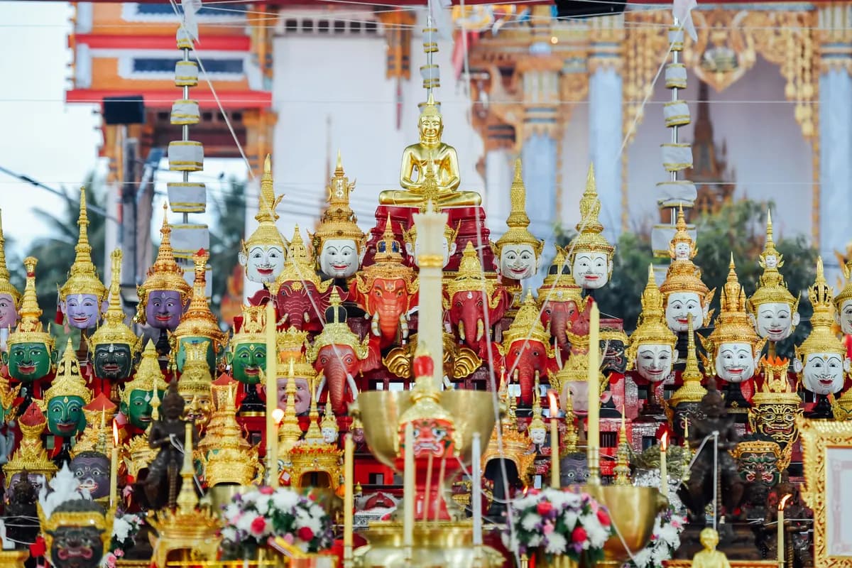 พิธีไหว้ครูและครอบครูบูรพาจารย์ วัดจุฬามณี ปี ๒๕๖๖