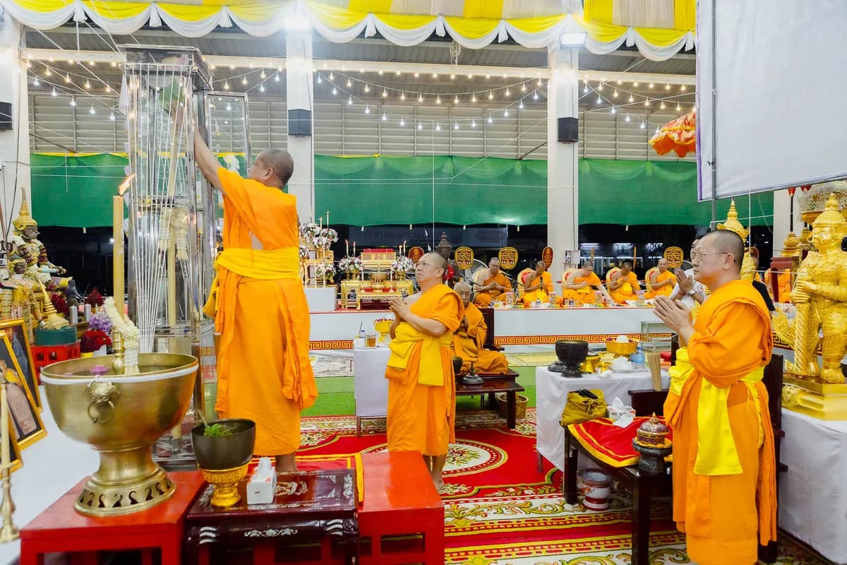 พิธีพุทธาภิเษกเหรียญที่ระฤก ท้าวเวสสุวรรณโณ จตุมหาราชิกา รุ่น “ไตรมาส ๖๘” วัดจุฬามณี ปี ๒๕๖๘